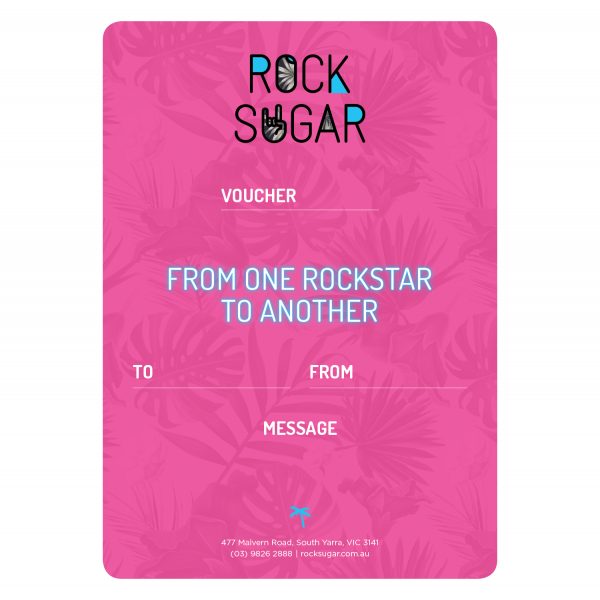 Rock Sugar eVoucher
